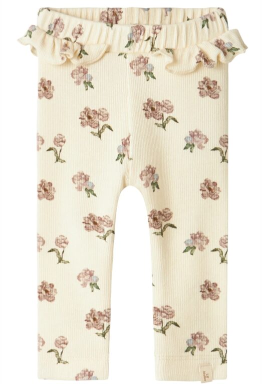 Lil Atelier Leggings - Gavo Efi - Turtledove Peony