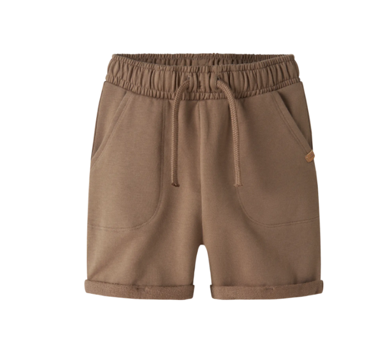 Lil Atelier Omas - Sweat Shorts - Coca Mocha - 92 cm