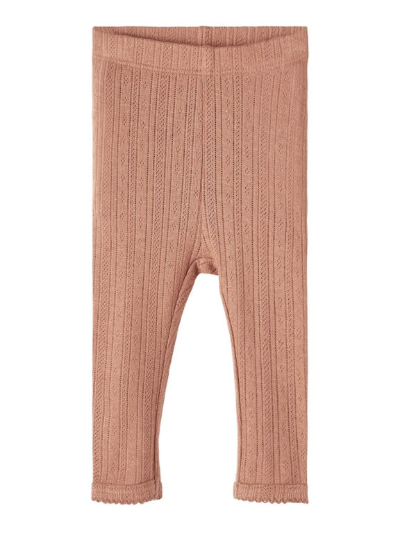 Lil Atelier Rachel Slim Leggings - Mocha Mousse - 56 cm