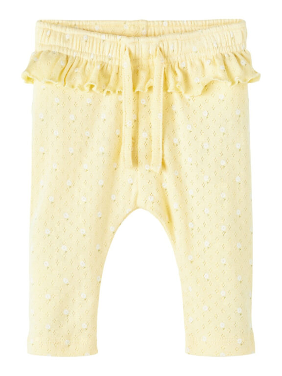 Lil Atelier Rachello Loose Pants - Double Cream - 56 cm