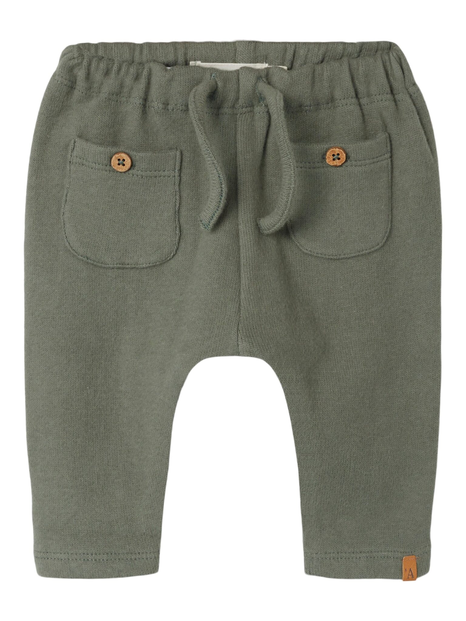 Lil Atelier Thor Loose Pants - Agave Green - 56 cm