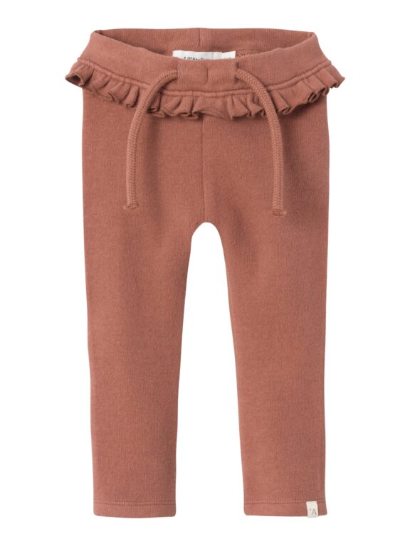 Lil Atelier Thora Loose Pants - Carob Brown - 56 cm