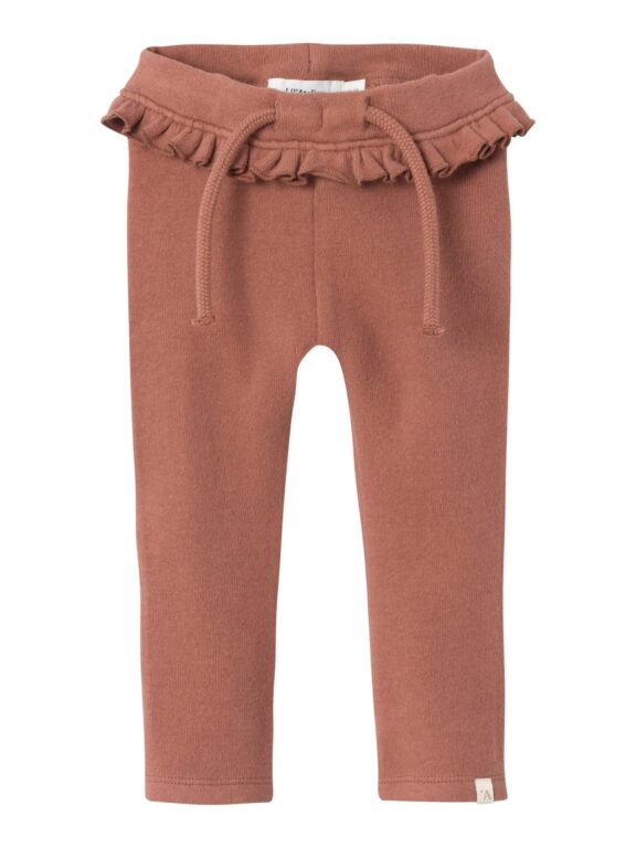 Lil Atelier Thora Loose Pants - Carob Brown - 56 cm