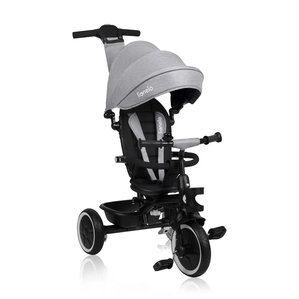 Lionelo Trehjulet Cykel - Berry Grey Stone