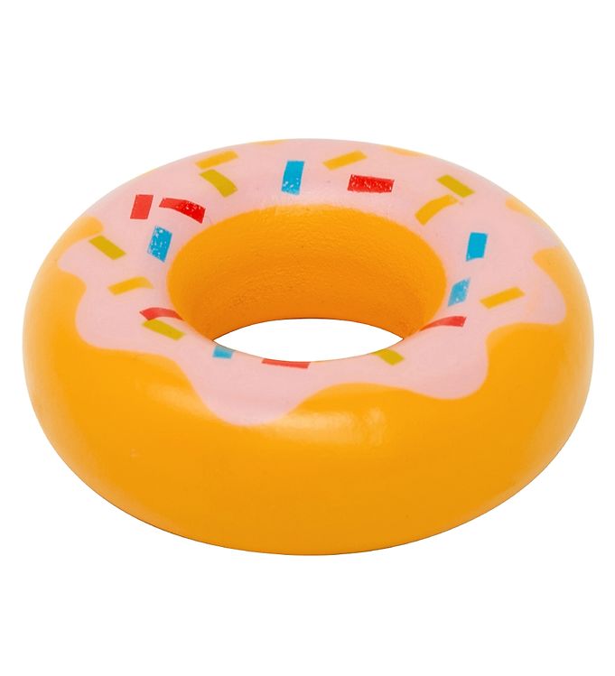 MaMaMeMo Legemad - Træ - Donut m. Pink Glasur MaMaMeMo Legemad - Træ - Donut m. Pink Glasur