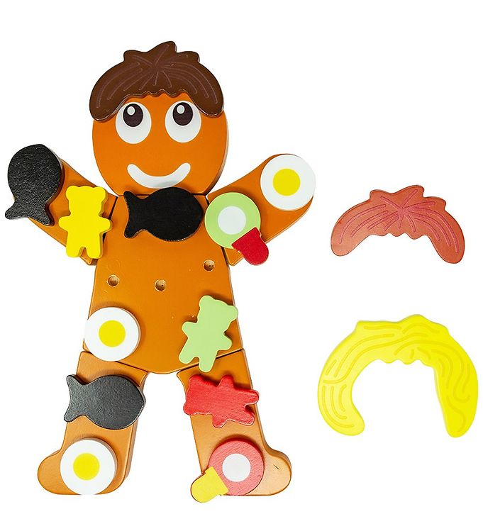 MaMaMeMo Legemad - Træ - Kagemand MaMaMeMo Legemad - Træ - Kagemand