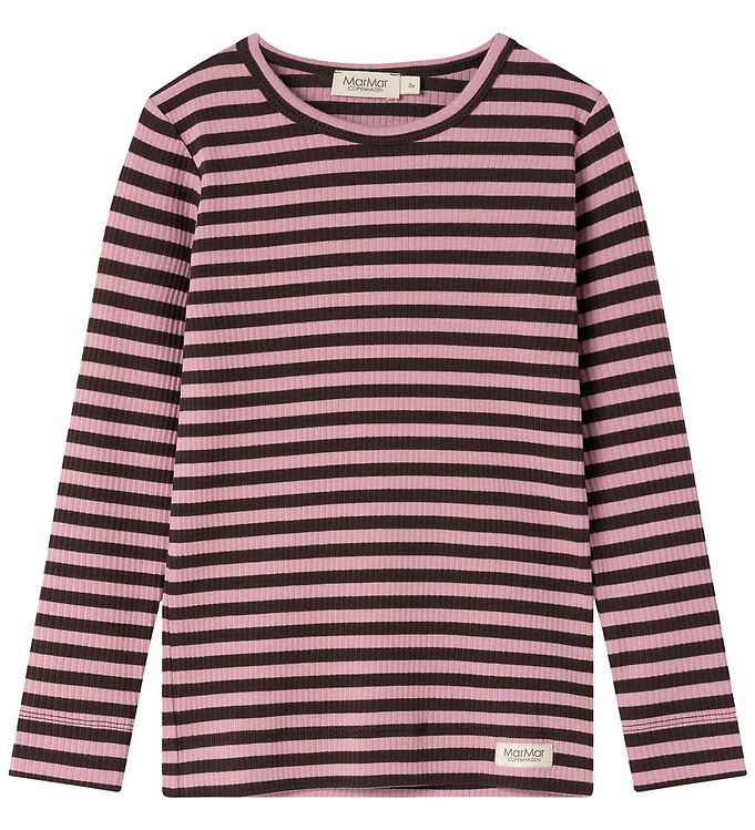 MarMar Bluse - Modal/Rib - Heather Stripe MarMar Bluse - Modal/Rib - Heather Stripe