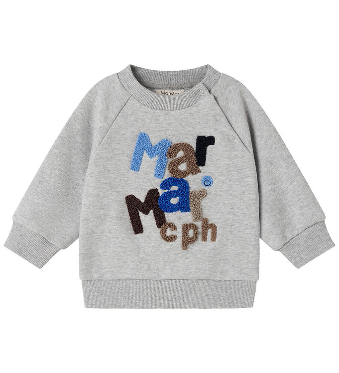 MarMar Bluse - Theos B - Muddy Logo m. Blå MarMar Bluse - Theos B - Muddy Logo m. Blå