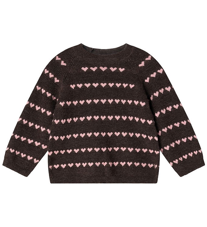 MarMar Bluse - Uld/Bomuld - Torin B - Rose Frosting Hearts MarMar Bluse - Uld/Bomuld - Torin B - Rose Frosting Hearts