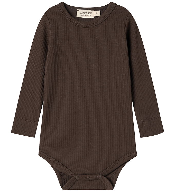 MarMar Body l/æ - Bomuld/Modal - Rib - Dark Roast MarMar Body l/æ - Bomuld/Modal - Rib - Dark Roast
