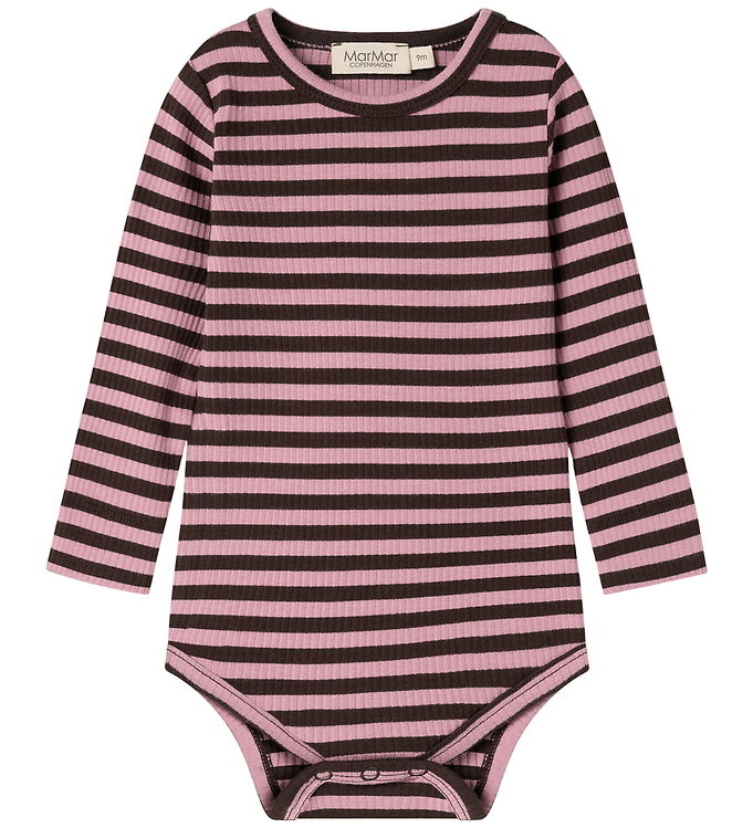 MarMar Body l/æ - Modal/Rib - Heather Stripe MarMar Body l/æ - Modal/Rib - Heather Stripe