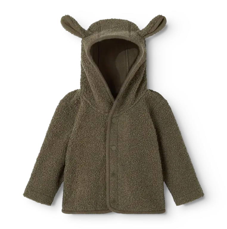 MarMar Copenhagen Olini Teddy Jakke - Crocodile - 74