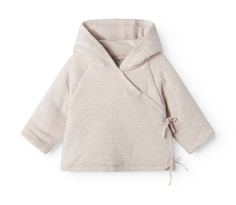 MarMar Jules Babyjakke - Light beige Melange - 56/62