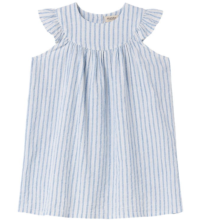 MarMar Kjole - Dhana - Surf Blue Stripe MarMar Kjole - Dhana - Surf Blue Stripe