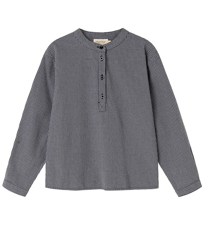 MarMar Skjorte - Tokyo - Pigeon Blue Check MarMar Skjorte - Tokyo - Pigeon Blue Check