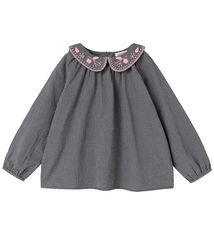 MarMar Skjorte - Tully - Pigeon Blue Check MarMar Skjorte - Tully - Pigeon Blue Check
