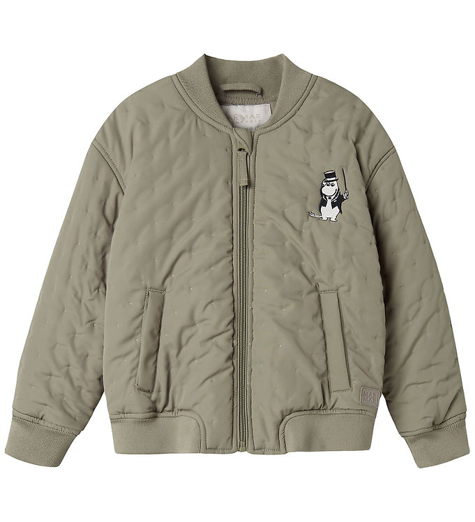 MarMar Termojakke - Oki - Moomin - Olive Stone MarMar Termojakke - Oki - Moomin - Olive Stone