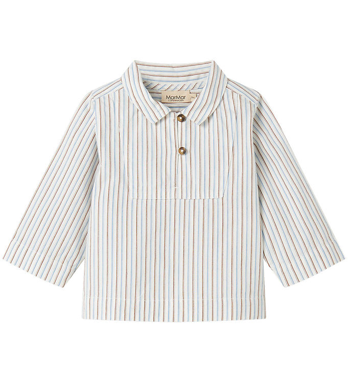Marmar Skjorte - Tovas B - Blue Iris Stripe Marmar Skjorte - Tovas B - Blue Iris Stripe