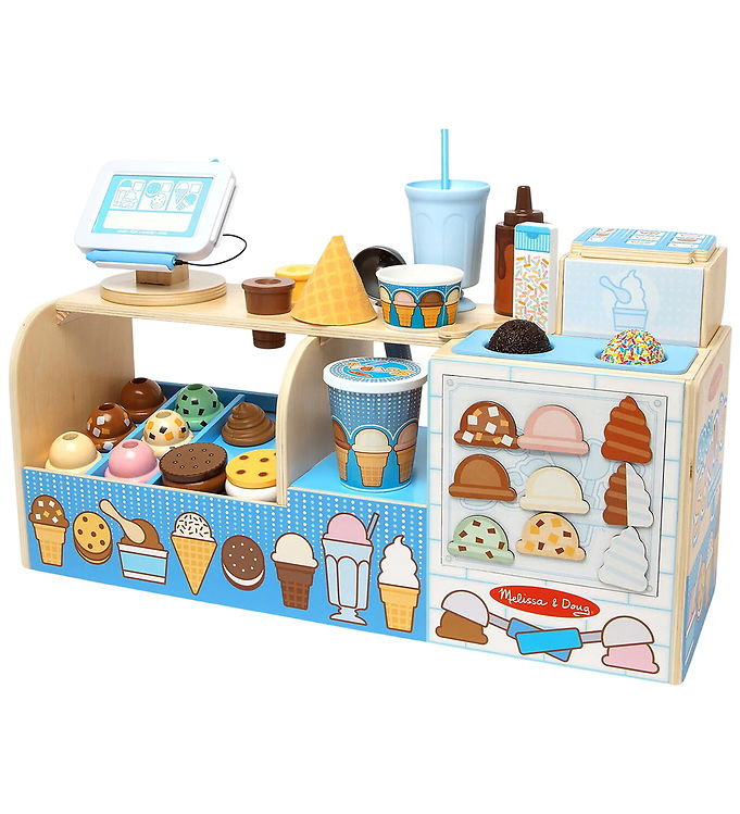 Melissa & Doug Legesæt - Isbutik - Træ
