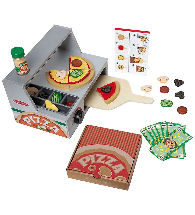 Melissa & Doug Legesæt - Pizzadisk - 41 Dele