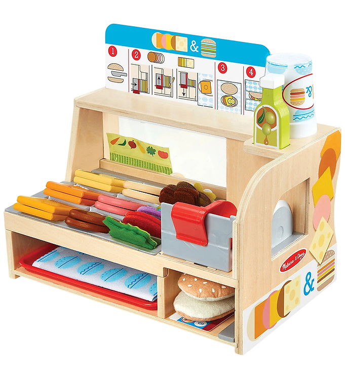 Melissa & Doug Legesæt - Sandwich Disk - 56 Dele
