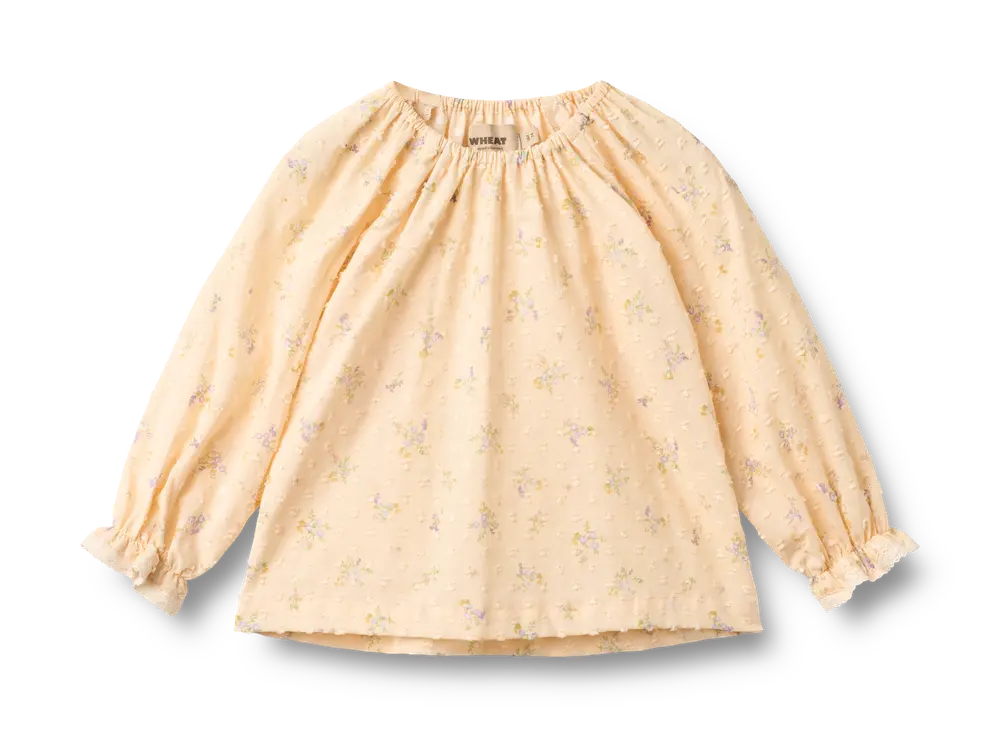 Merle Bluse - Barely Apricot Flowers - 92 Merle Bluse - Barely Apricot Flowers - 92