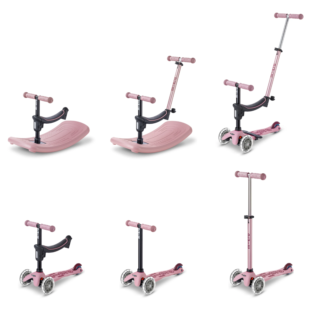 Micro - Mini Deluxe LED - Rock & Go, Dusty Rose
