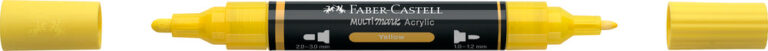 Multimarker Akryl Faber Castell SP 108 Yellow m. 2 spids