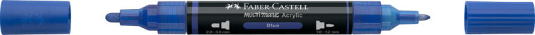 Multimarker Akryl Faber Castell SP 120 Blue m. 2 spids