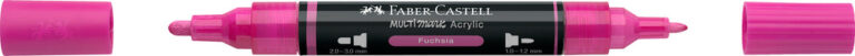 Multimarker Akryl Faber Castell SP 125 Fuchsia m. 2 spids