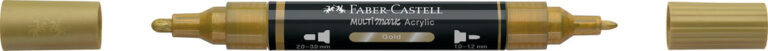 Multimarker Akryl Faber Castell SP 250 Gold m. 2 spids