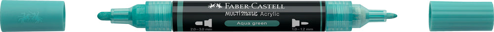 Multimarker Akryl Faber Castell SP 276 Aqua Green m. 2 spids Multimarker Akryl Faber Castell SP 276 Aqua Green m. 2 spids