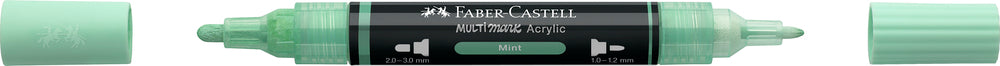 Multimarker Akryl Faber Castell SP 412 Mint m. 2 spids