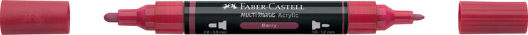 Multimarker Akryl Faber Castell SP 433 Berry m. 2 spids
