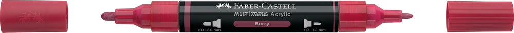 Multimarker Akryl Faber Castell SP 433 Berry m. 2 spids