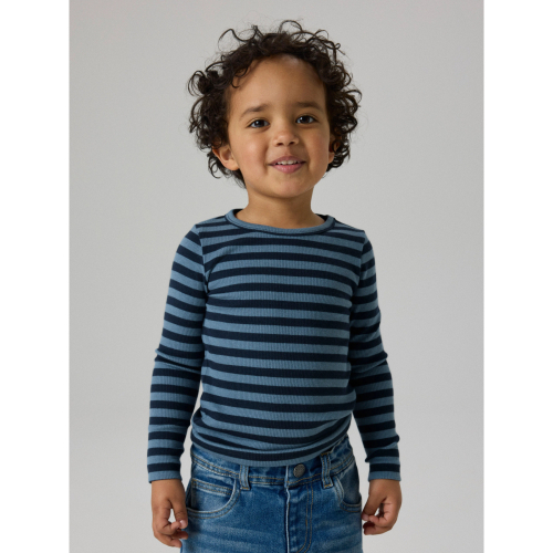 NAME IT Bluse Banio Dark Sapphire Blue Mirage