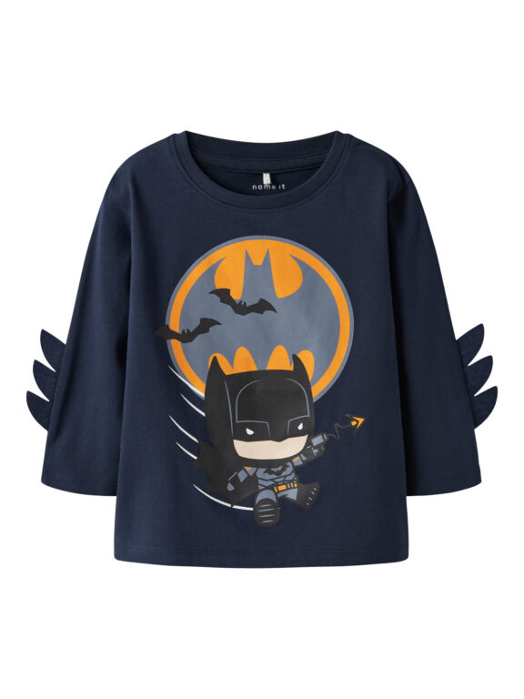 NAME IT Bluse Batman Olej Navy Blazer