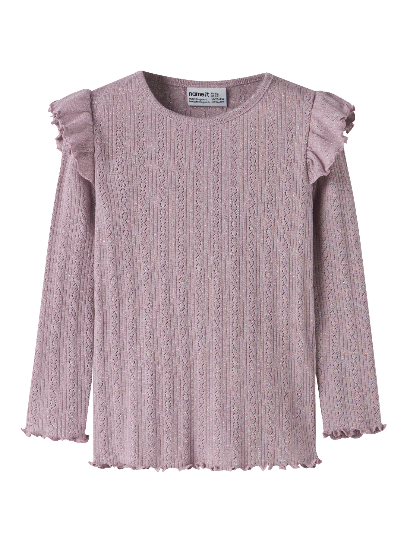 NAME IT Bluse Blitta Dawn Pink Melange NAME IT Bluse Blitta Dawn Pink Melange