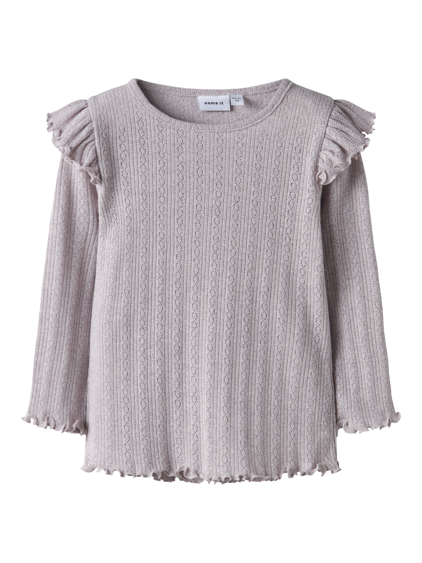 NAME IT Bluse Blitta Lilac Marble Melange NAME IT Bluse Blitta Lilac Marble Melange