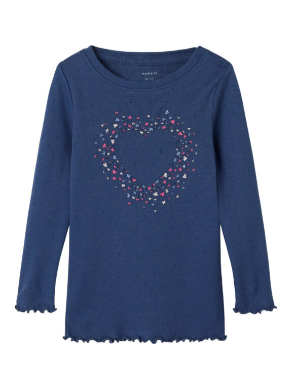NAME IT Bluse Nimma Blue Indigo NAME IT Bluse Nimma Blue Indigo