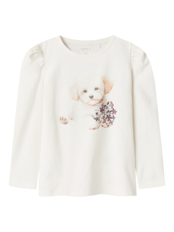 NAME IT Bluse Ninea Cloud Dancer