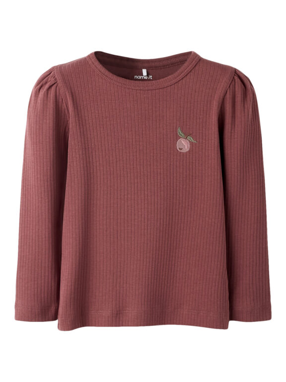 NAME IT Bluse Olika Rose Brown NAME IT Bluse Olika Rose Brown