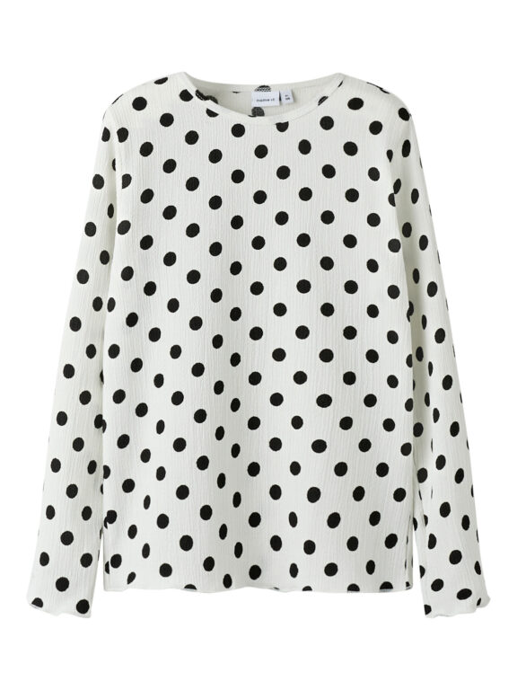 NAME IT Bluse Sallie Cloud Dancer