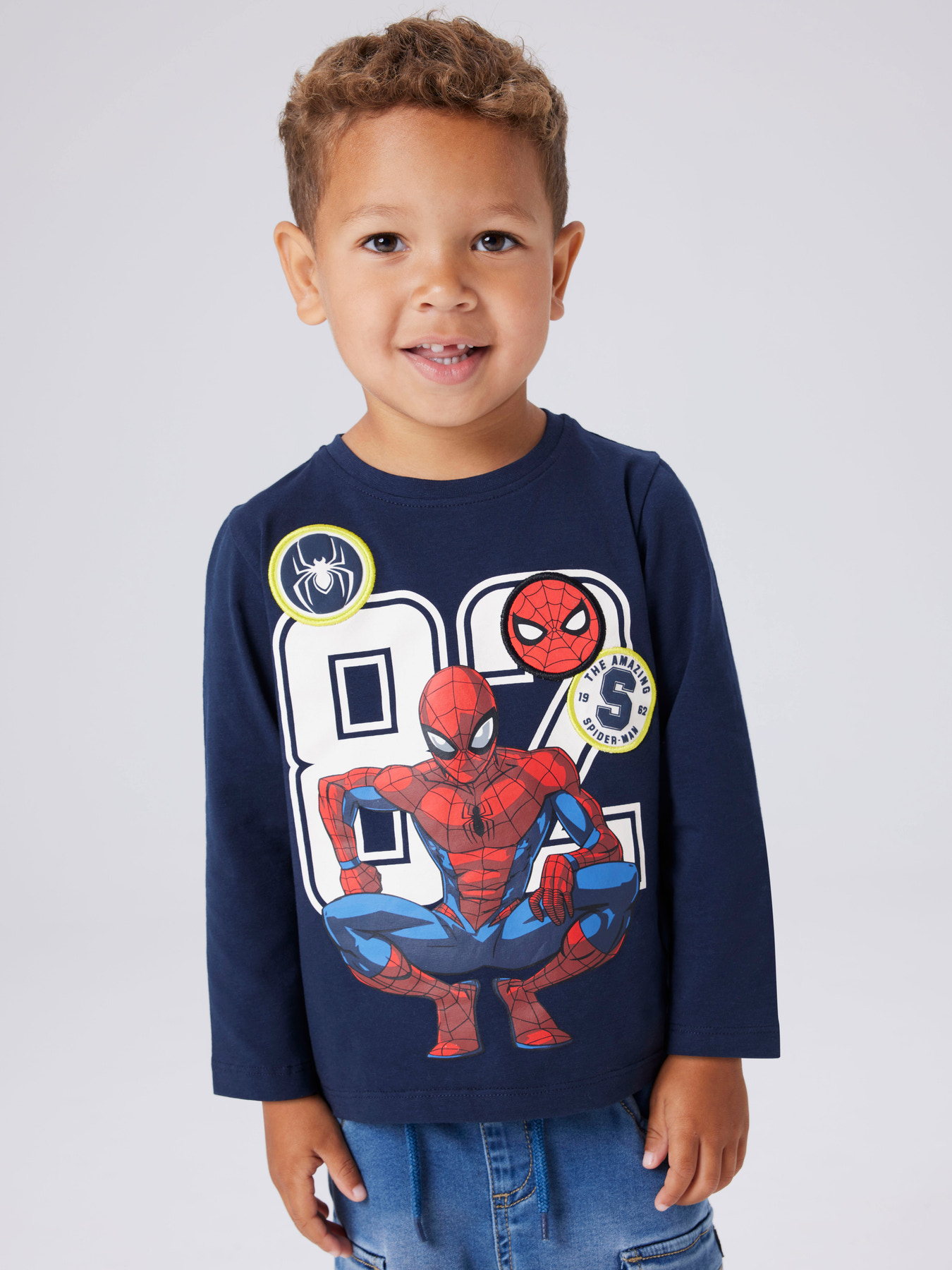 NAME IT Bluse Spider-Man Navy Blazer NAME IT Bluse Spider-Man Navy Blazer