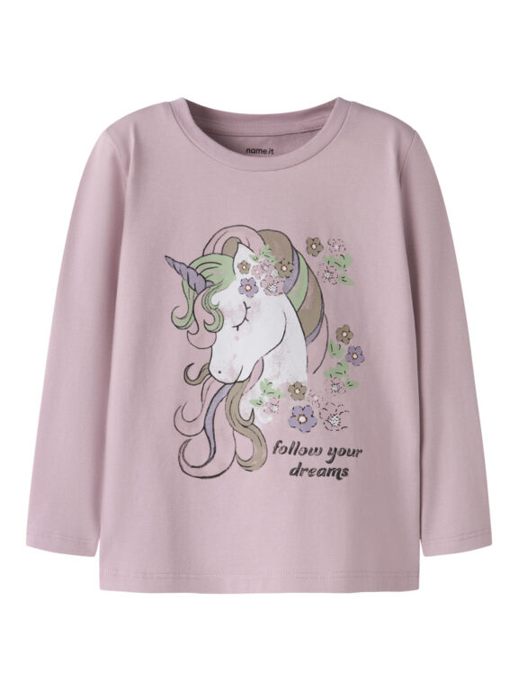 NAME IT Bluse Tulinea Dawn Pink