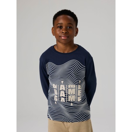 NAME IT Bluse Valliant Navy Blazer Game