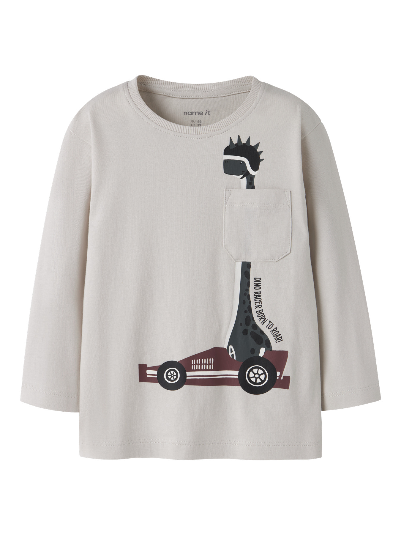 NAME IT Bluse Vilian Pumice Stone Dino Racer NAME IT Bluse Vilian Pumice Stone Dino Racer