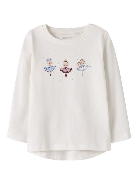 NAME IT Bluse Vix Cloud Dancer Dance