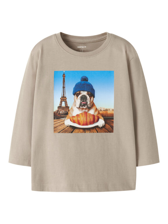 NAME IT Bluse Voto Island Fossil Dog Paris