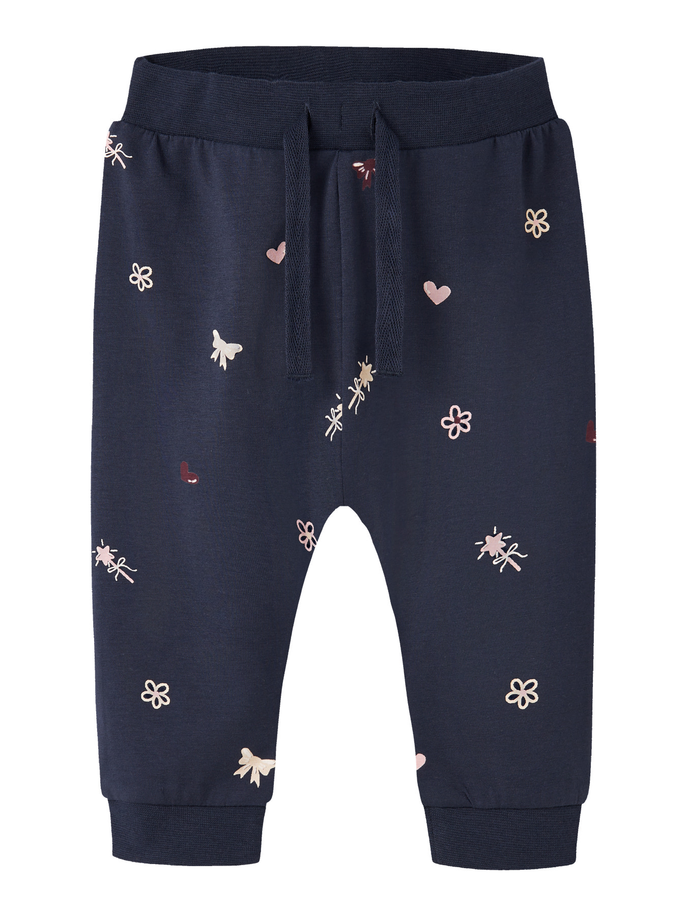 NAME IT Bukser Vandora Navy Blazer Flowers And Hearts NAME IT Bukser Vandora Navy Blazer Flowers And Hearts